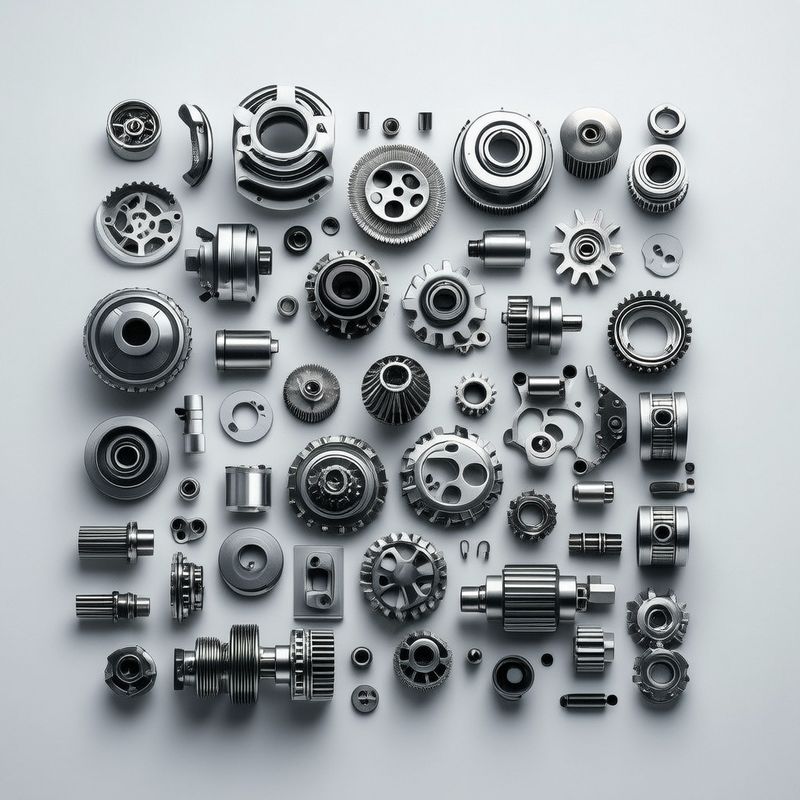 Automotive Numerically Controlled Milling Parts with ±0.01mm Tolerance and Customized Specifications